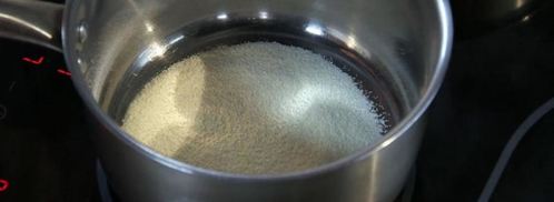 манная каша с соленой карамелью. Шаг 4