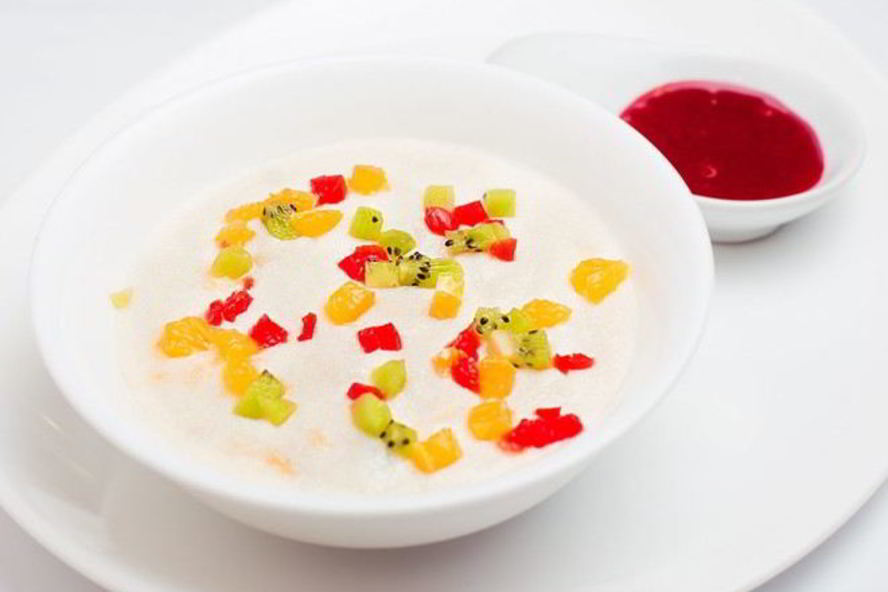 Рецепт манной каши с цукатами