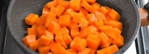 манная каша с тыквой. Шаг 6