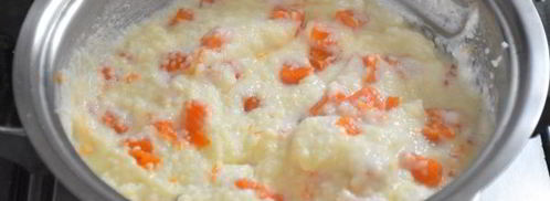 манная каша с тыквой. Шаг 7