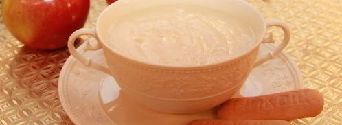 манная каша с яблоком. Шаг 4