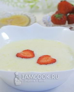 Манная каша в мультиварке