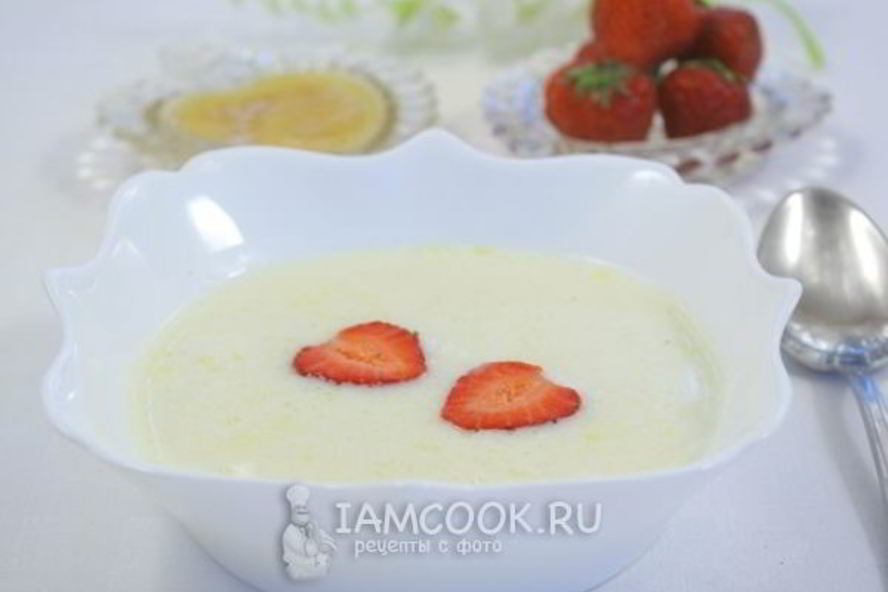 Рецепт манной каши в мультиварке