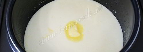 манная каша в мультиварке. Шаг 8