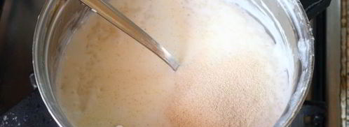 молочная каша из риса и манки. Шаг 10