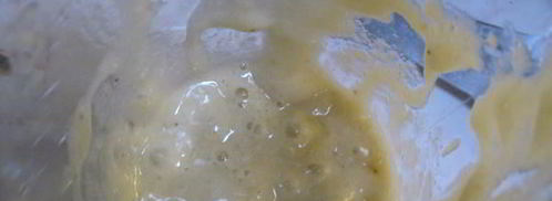 шоколадная манная каша с банановым соусом. Шаг 4