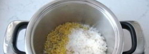 молочная каша из риса и пшена. Шаг 3