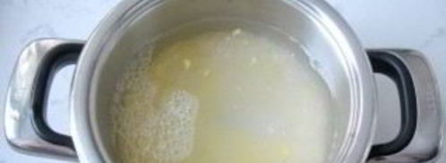 молочная каша из риса и пшена. Шаг 4