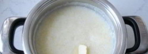 молочная каша из риса и пшена. Шаг 7