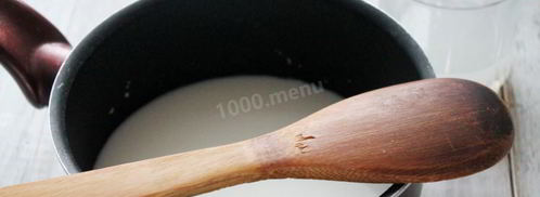 молочная каша с вермишелью вермишелевая. Шаг 3