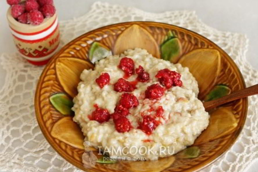 Рецепт карамельной овсяной каши