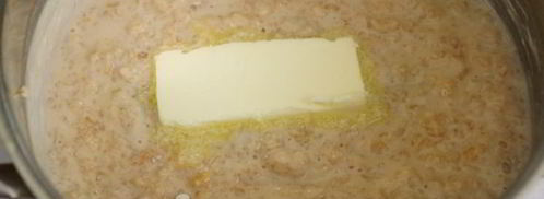 карамельная овсяная каша. Шаг 8