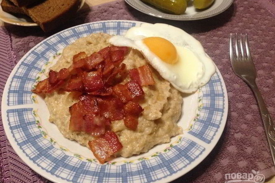 Рецепт мужской овсянки