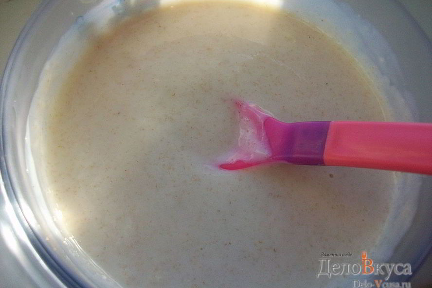 Рецепт овсяной каши на молоке для самых маленьких