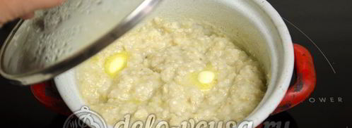 овсяная каша на воде. Шаг 6