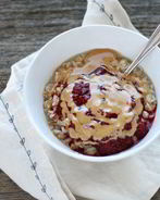 Овсяная каша на завтрак