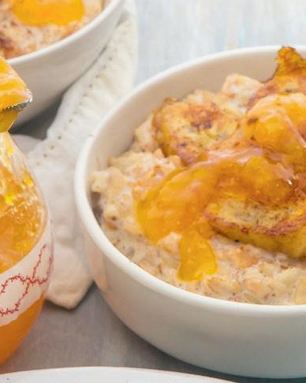 Овсяная каша с бананами