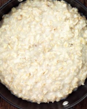 Овсяная каша с йогуртом