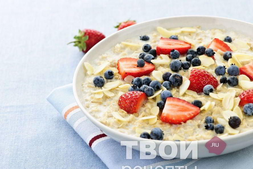 Рецепт овсяной каши с молоком