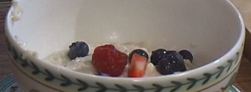 овсяная каша с ягодами и сухофруктами. Шаг 5