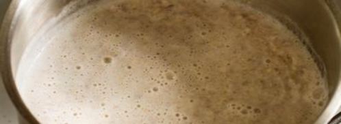 овсяная каша со сгущенкой и манго. Шаг 5