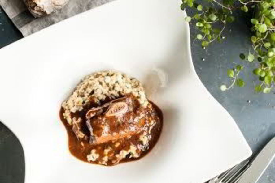 Рецепт овсянки с копчеными говяжьими ребрами