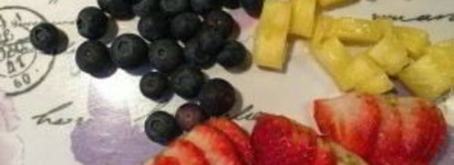 овсянка в банке с отрубями и фруктами. Шаг 7