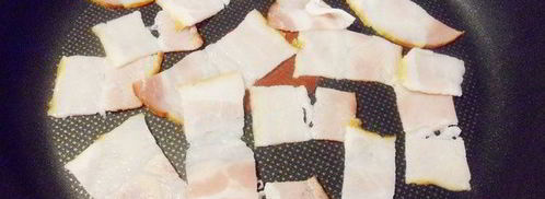 пикантная овсянка c беконом и сыром. Шаг 4