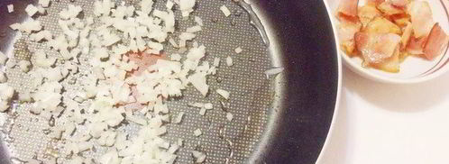 пикантная овсянка c беконом и сыром. Шаг 5