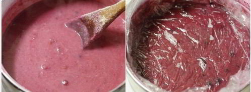 взбитая овсяная каша с ягодами. Шаг 4