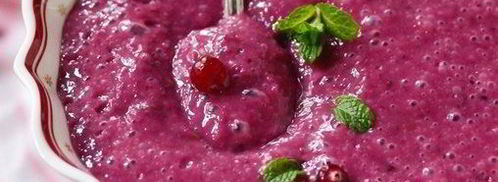 взбитая овсяная каша с ягодами. Шаг 5