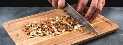 запеченная овсяная каша с яблоками и орехами. Шаг 4