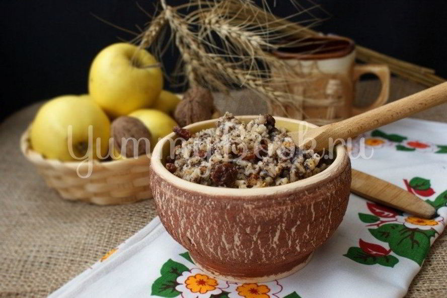 Рецепт голодной кутьи