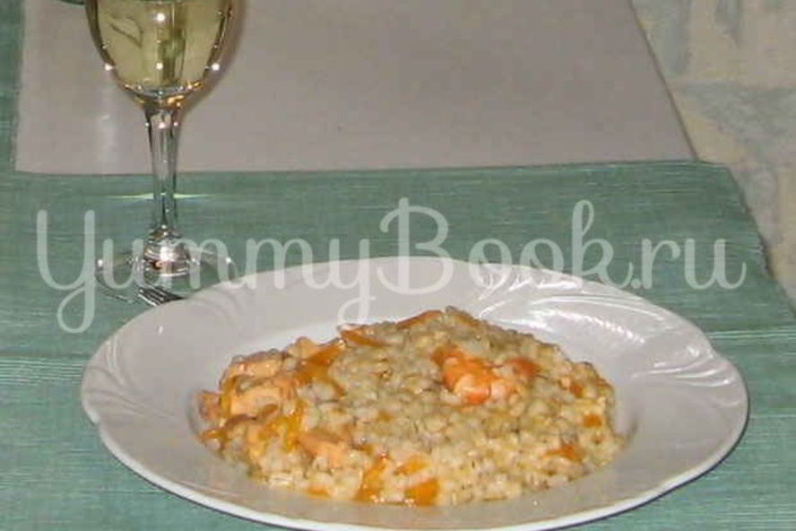 Рецепт каши перловой в итальянском стиле