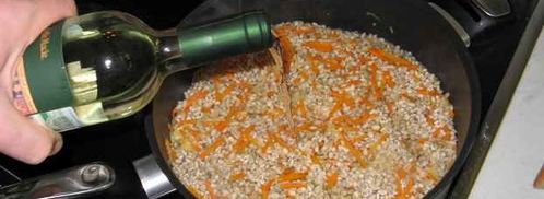 каша перловая в итальянском стиле. Шаг 22