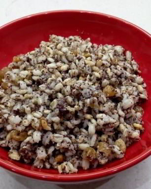 Кутья из перловки в термосе