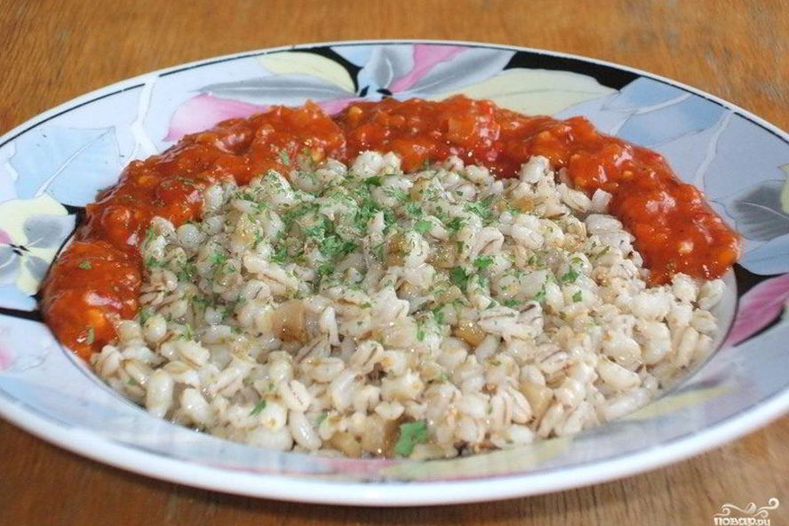 Рецепт перловой каши на воде