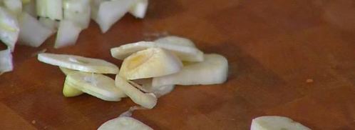 перловая каша с фасолью, тыквой и беконом. Шаг 3