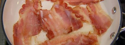 перловая каша с фасолью, тыквой и беконом. Шаг 12