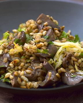 Перловая каша с грибами в мультиварке