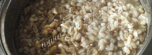 перловая каша с мясом. Шаг 5