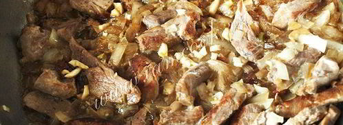 перловая каша с мясом. Шаг 7