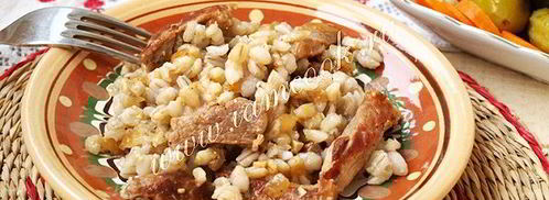 перловая каша с мясом. Шаг 11