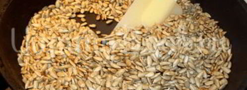 перловая каша с семечками и йогуртом. Шаг 7