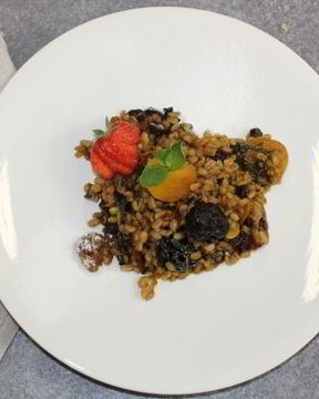 Перловая каша с сухофруктами