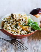 Перловка с грибами в мультиварке