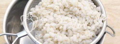 перловка с грибами. Шаг 4