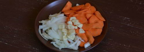 перловка с нутом и куриной грудкой. Шаг 3