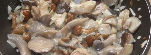 пшеничная каша с грибами вкуснотеево. Шаг 4