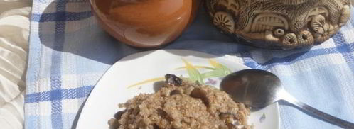 пшеничная каша с грибами вкуснотеево. Шаг 5